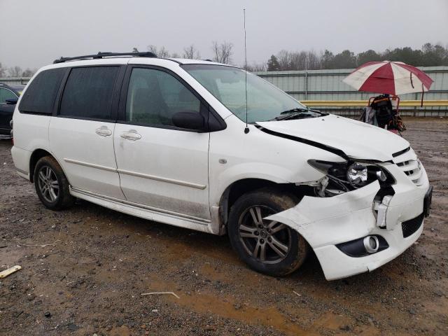 JM3LW28A650549494 - 2005 MAZDA MPV WAGON WHITE photo 4