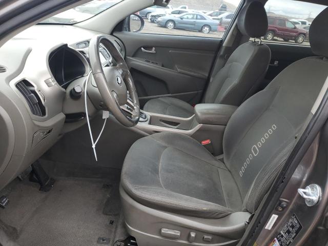 KNDPC3AC6F7689946 - 2015 KIA SPORTAGE EX GRAY photo 7