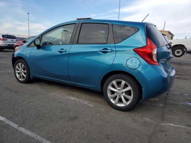 3N1CE2CP0FL417670 - 2015 NISSAN VERSA NOTE S TURQUOISE photo 2