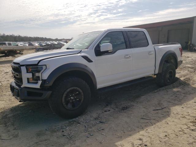 1FTFW1RG0JFD80955 - 2018 FORD F150 RAPTOR WHITE photo 1