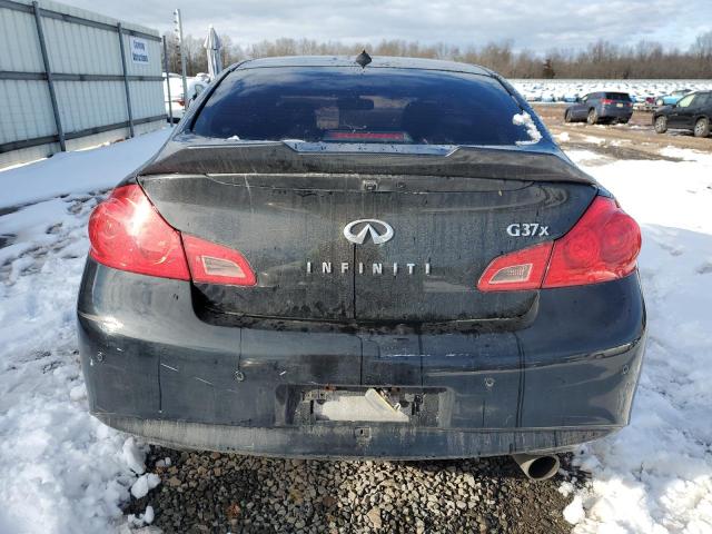 JN1CV6AR3AM454187 - 2010 INFINITI G37 BLACK photo 6