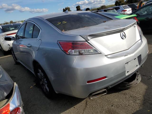 19UUA8F5XDA013792 - 2013 ACURA TL TECH SILVER photo 2