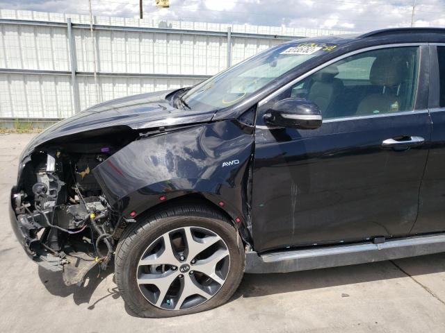 KNDPRCA61J7353588 - 2018 KIA SPORTAGE SX BLACK photo 9