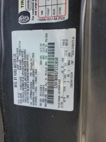 1ZVFT80N375333850 - 2007 FORD MUSTANG ORANGE photo 12