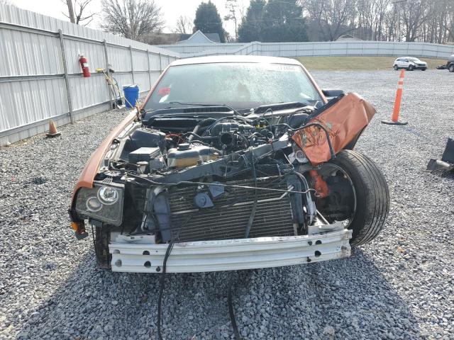 1ZVFT80N375333850 - 2007 FORD MUSTANG ORANGE photo 5