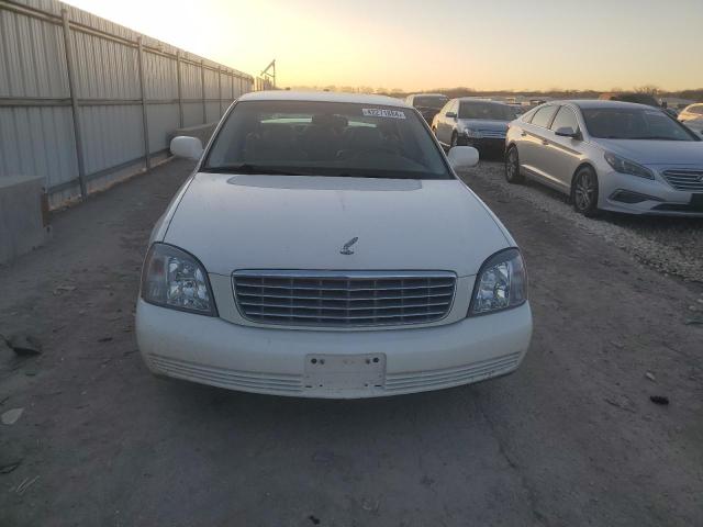 1G6KD54Y54U109212 - 2004 CADILLAC DEVILLE WHITE photo 5