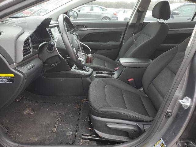 5NPD84LFXKH403538 - 2019 HYUNDAI ELANTRA SEL GRAY photo 7