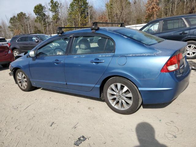 2HGFA1F97AH514820 - 2010 HONDA CIVIC EXL ლურჯი ფოტო 2