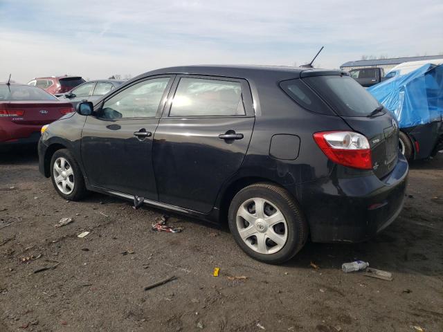 2T1LE40E99C008263 - 2009 TOYOTA COROLLA MA S BLACK photo 2