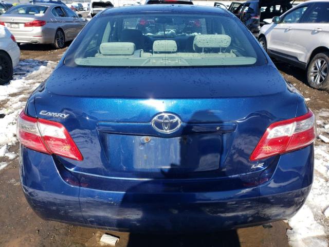 4T1BE46K79U392129 - 2009 TOYOTA CAMRY BASE BLUE photo 6