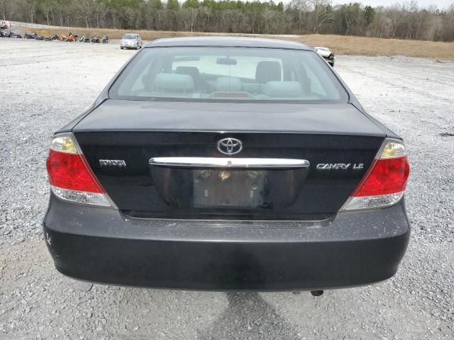 4T1BE30K25U050357 - 2005 TOYOTA CAMRY LE BLACK photo 6