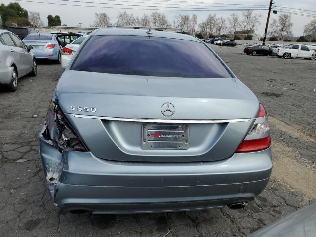 WDDNG71X48A160125 - 2008 MERCEDES-BENZ S 550 SILVER photo 6