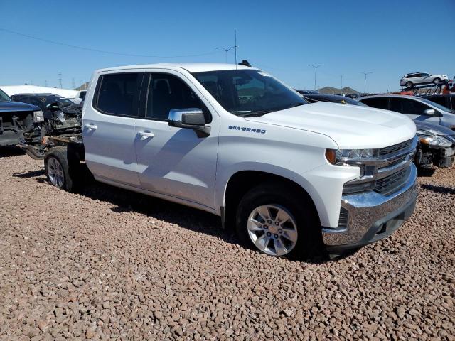 1GCPWCED7MZ122477 - 2021 CHEVROLET SILVERADO C1500 LT WHITE photo 4