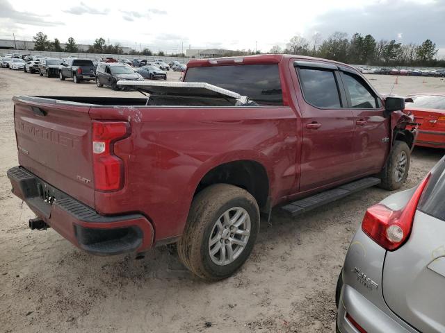 3GCPWDED9MG469072 - 2021 CHEVROLET SILVERADO C1500 RST MAROON photo 3