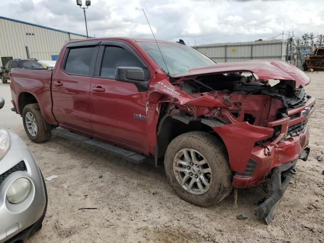 3GCPWDED9MG469072 - 2021 CHEVROLET SILVERADO C1500 RST MAROON photo 4