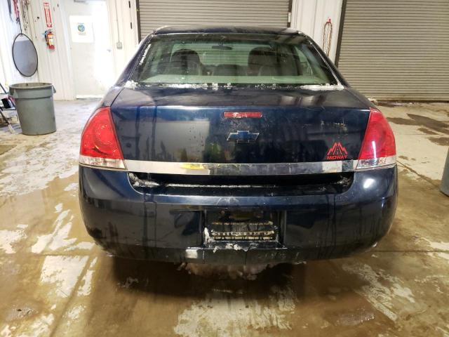 2G1WT57K991178151 - 2009 CHEVROLET IMPALA 1LT BLUE photo 6