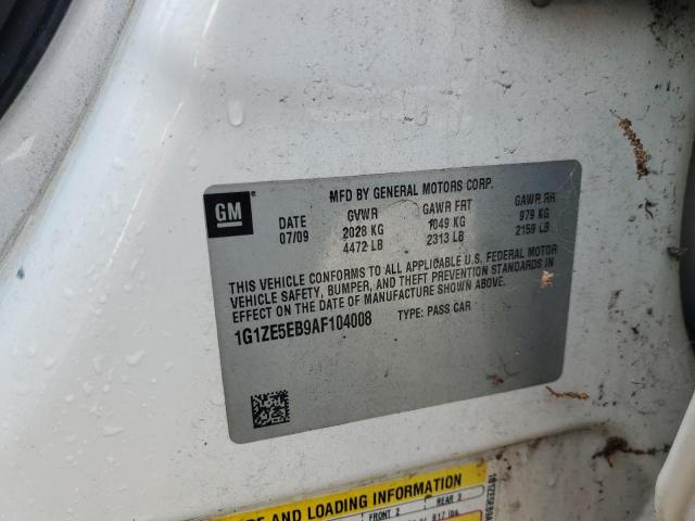 1G1ZE5EB9AF104008 - 2010 CHEVROLET MALIBU LTZ 白色 照片 13