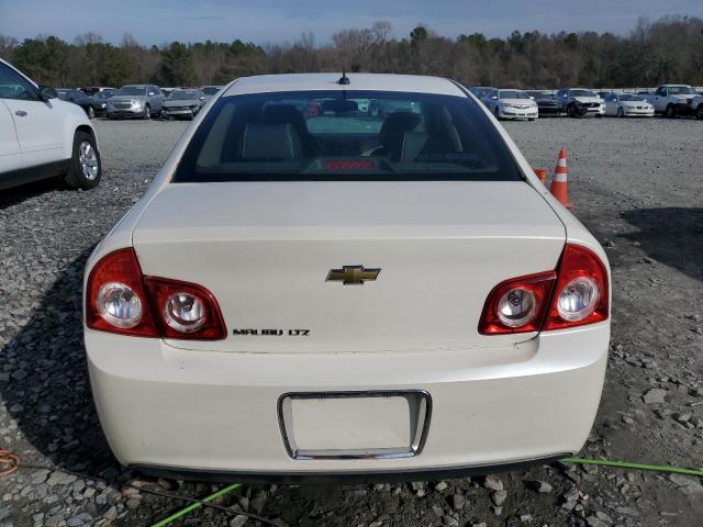 1G1ZE5EB9AF104008 - 2010 CHEVROLET MALIBU LTZ WHITE photo 6