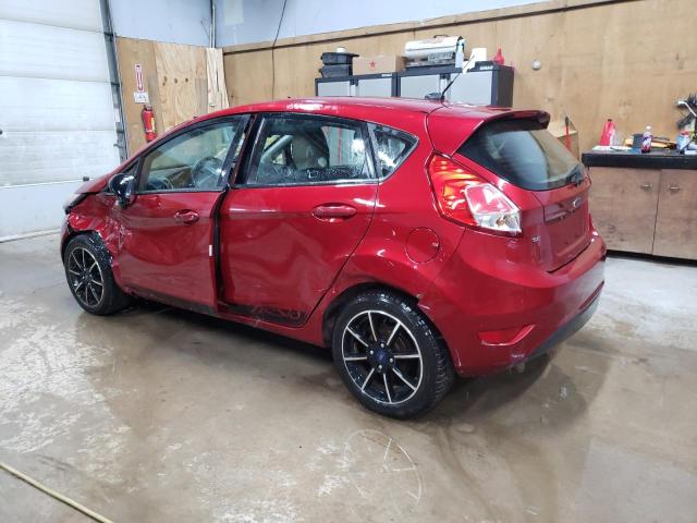 3FADP4EJ4GM149045 - 2016 FORD FIESTA SE RED photo 2