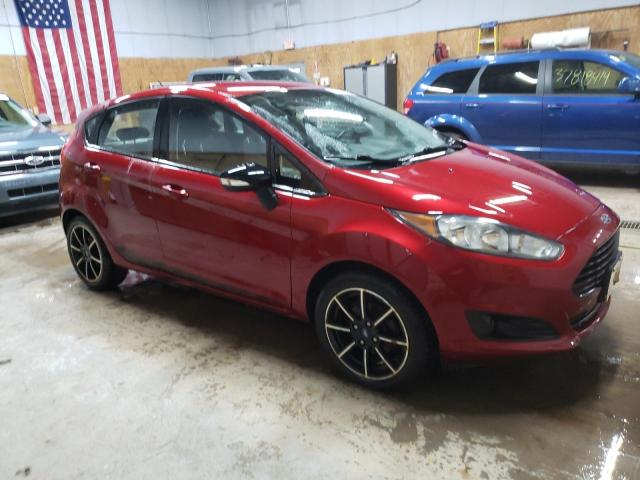 3FADP4EJ4GM149045 - 2016 FORD FIESTA SE RED photo 4