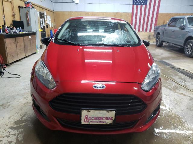 3FADP4EJ4GM149045 - 2016 FORD FIESTA SE RED photo 5