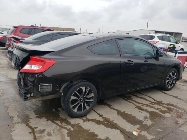 2HGFG3B0XDH507589 - 2013 HONDA CIVIC EXL BLACK photo 3