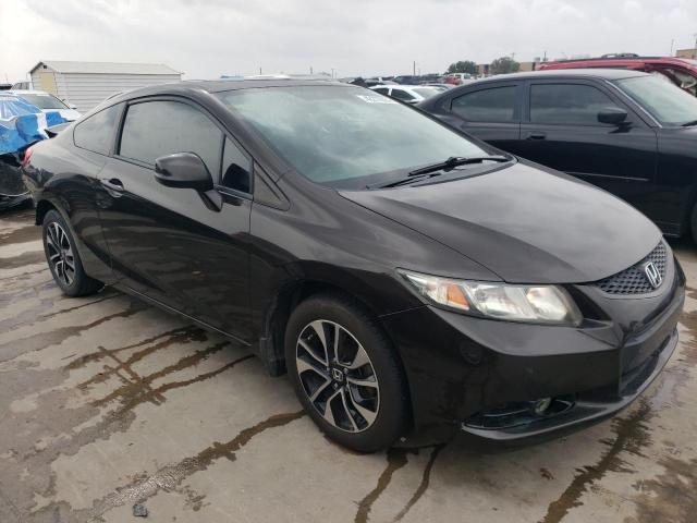 2HGFG3B0XDH507589 - 2013 HONDA CIVIC EXL BLACK photo 4