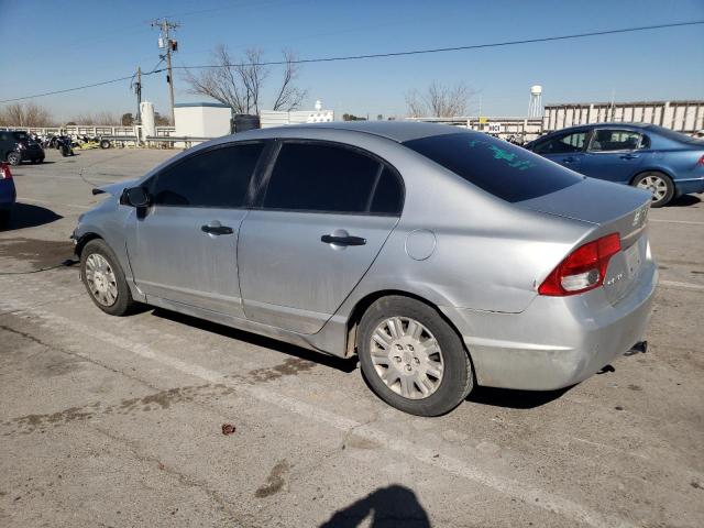 2HGFA16399H341213 - 2009 HONDA CIVIC VP SILVER photo 2