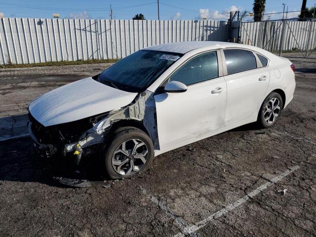 3KPF24AD3ME289420 - 2021 KIA FORTE FE WHITE photo 1