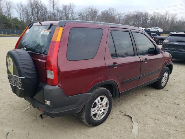 SHSRD77834U218675 - 2004 HONDA CR-V EX RED photo 3