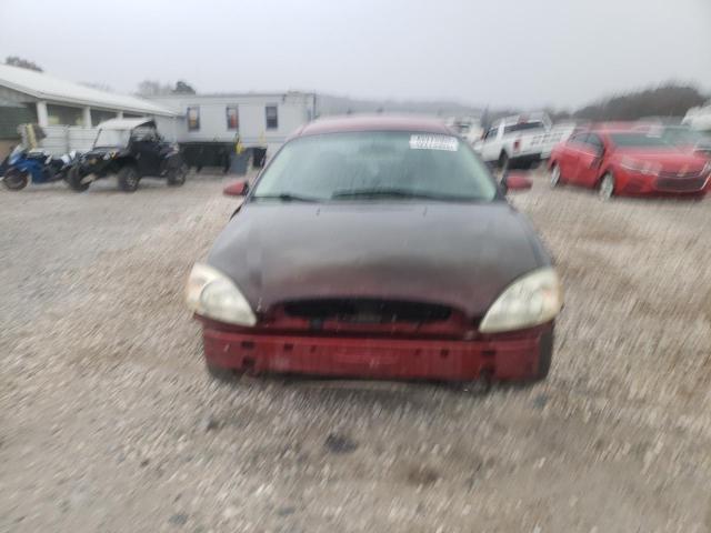 1FAFP55U61G277670 - 2001 FORD TAURUS SES RED photo 5