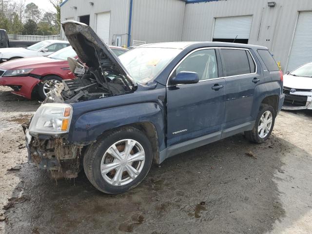 2GKALMEK2H6233317 - 2017 GMC TERRAIN SLE BLUE photo 1