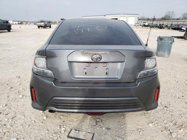 JTKJF5C77E3079951 - 2014 TOYOTA SCION TC GRAY photo 6