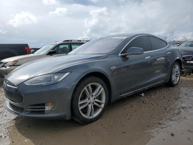 5YJSA1CG8DFP15636 - 2013 TESLA MODEL S Boz foto 1