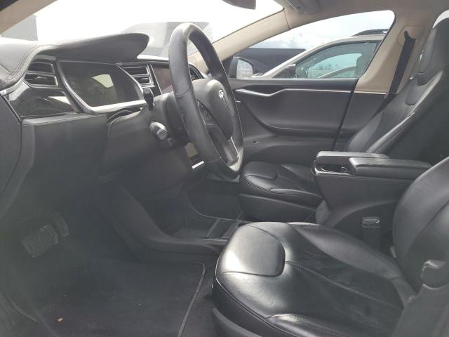 5YJSA1CG8DFP15636 - 2013 TESLA MODEL S Boz foto 7