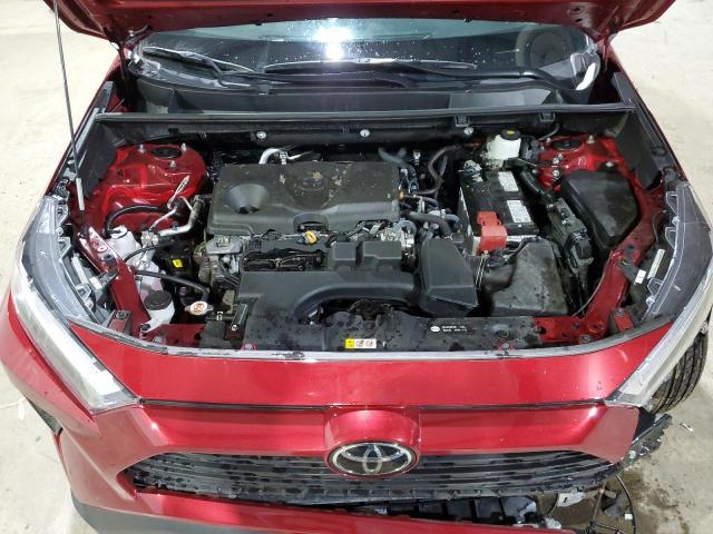 2T3P1RFV5NW305905 - 2022 TOYOTA RAV4 XLE RED photo 12