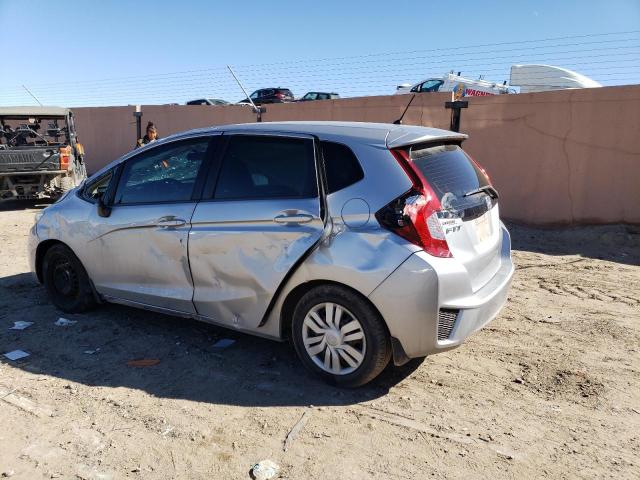 JHMGK5H57HS017818 - 2017 HONDA FIT LX SILVER photo 2