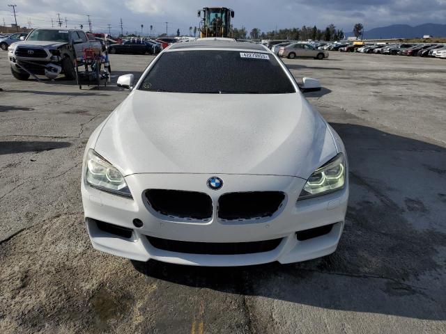 WBA6B2C51ED128820 - 2014 BMW 650 I GRAN COUPE WHITE photo 5