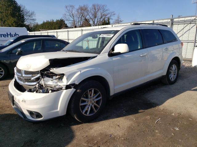 3C4PDCBB6KT732013 - 2019 DODGE JOURNEY SE WHITE photo 1