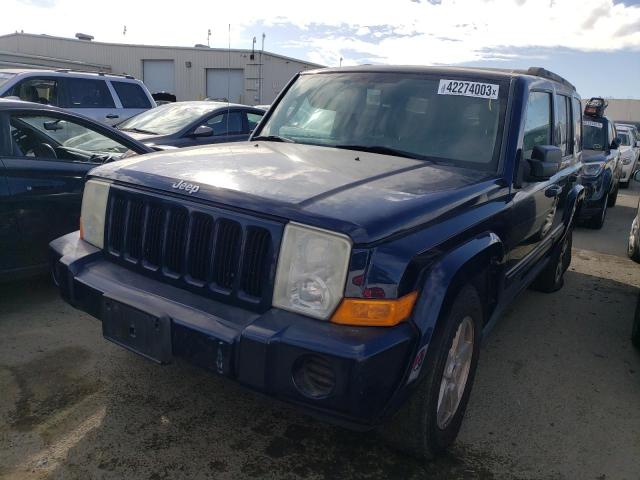 1J8HH48K76C253289 - 2006 JEEP COMMANDER BLUE photo 1