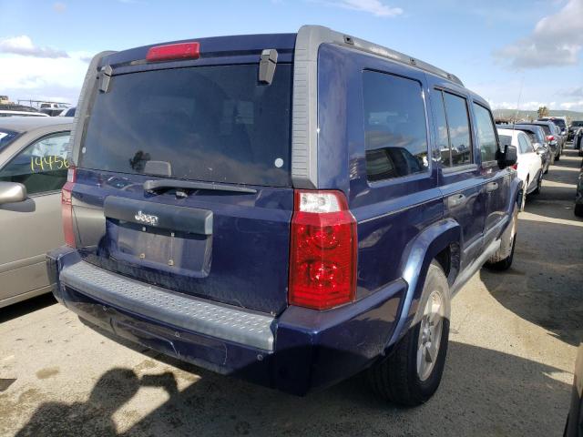 1J8HH48K76C253289 - 2006 JEEP COMMANDER BLUE photo 3