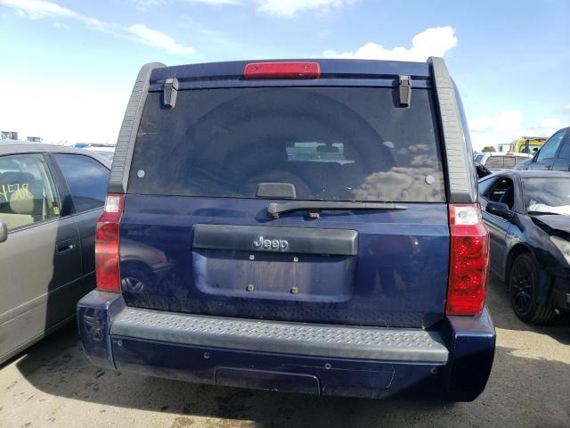 1J8HH48K76C253289 - 2006 JEEP COMMANDER 蓝色 照片 6