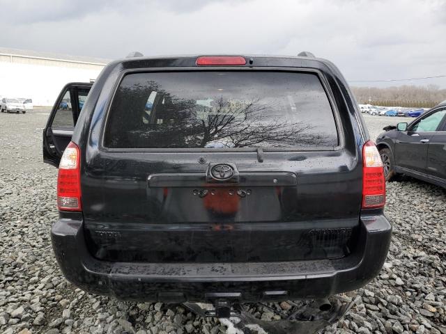 JTEBU14R978089263 - 2007 TOYOTA 4RUNNER SR5 BLACK photo 6