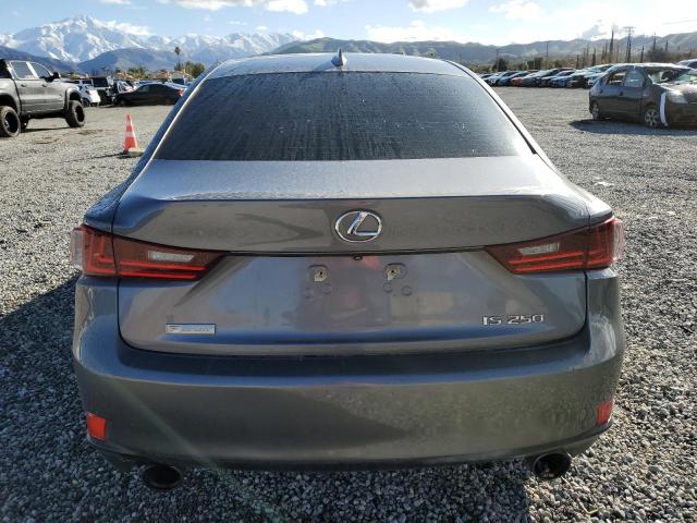 JTHBF1D24F5064139 - 2015 LEXUS IS 250 GRAY photo 6