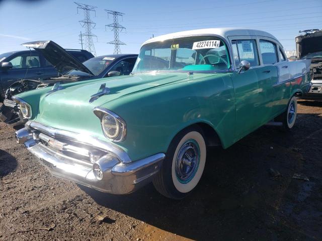 A57J245723 - 1957 CHEVROLET BEL AIR GREEN photo 1