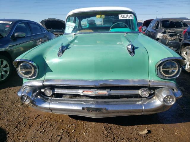 A57J245723 - 1957 CHEVROLET BEL AIR GREEN photo 5