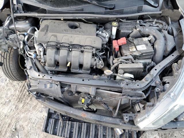 3N1AB7AP2KY365438 - 2019 NISSAN SENTRA S GRAY photo 11