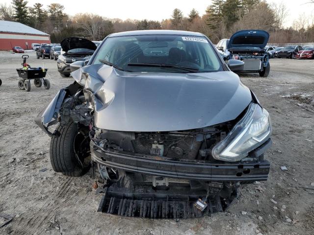 3N1AB7AP2KY365438 - 2019 NISSAN SENTRA S GRAY photo 5