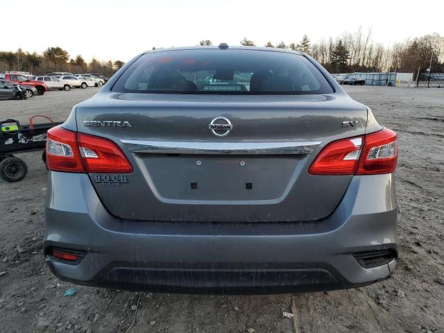 3N1AB7AP2KY365438 - 2019 NISSAN SENTRA S GRAY photo 6