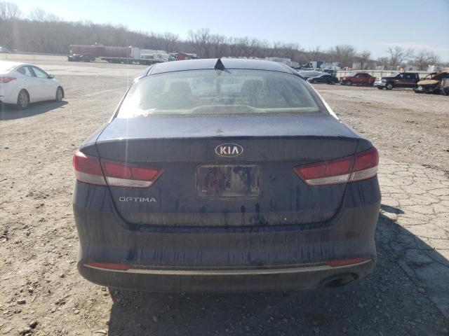 5XXGT4L3XHG156026 - 2017 KIA OPTIMA LX BLUE photo 6